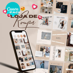Canva Pack Loja de Roupas