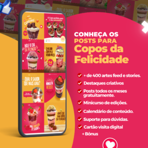 Canva Pack Copos da Felicidade
