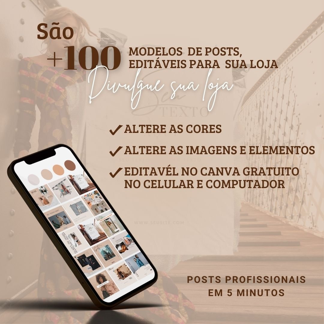 Canva Pack Loja de Roupas - Imagem 2