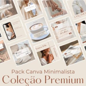 Canva Pack Aesthetic e Minimalista