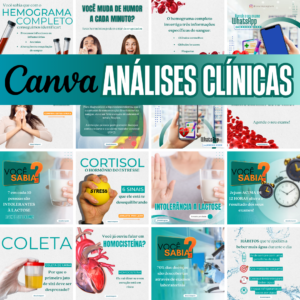Canva Pack Análises Clínicas