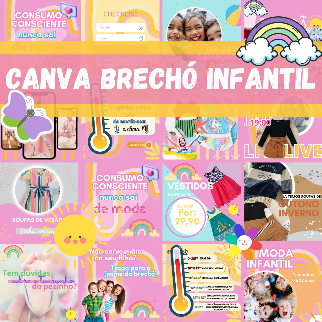 Canva Pack Brechó Infantil
